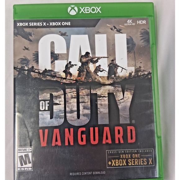 Call of Duty Other - Call of Duty Vanguard Cross Gen Bundle Xbox Series X Xbox One Game NEW UNSEALED